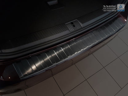 protector de parachoques trasero VW PASSAT B8 variant negro