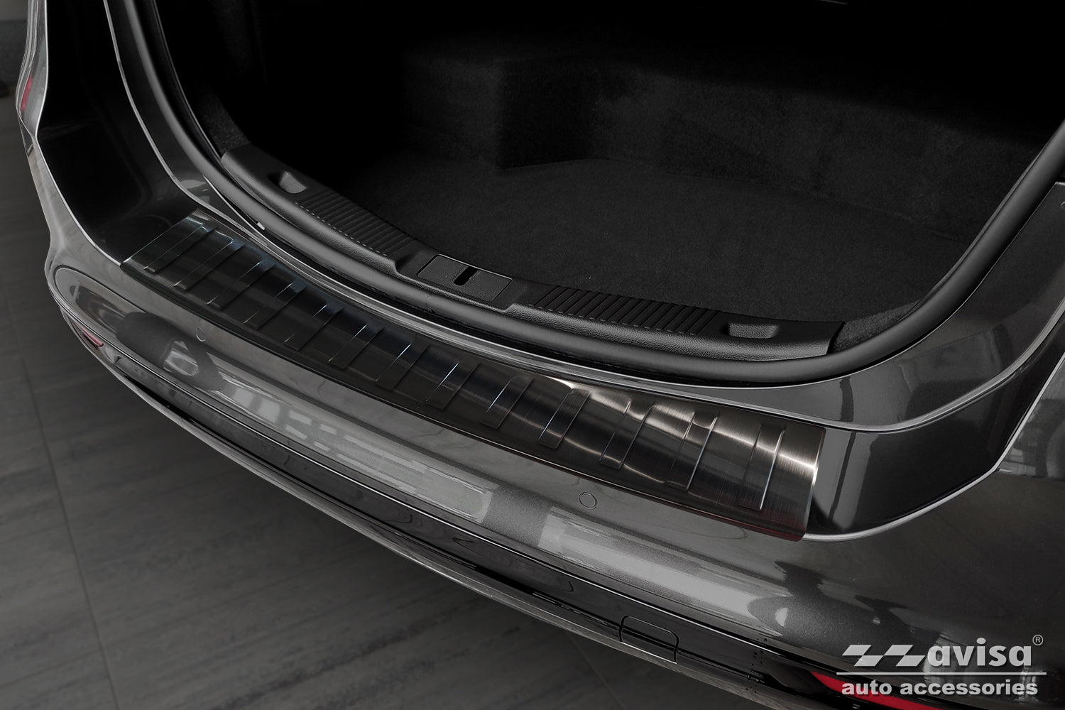 protector de parachoques trasero FORD MONDEO negro 2014-2019+