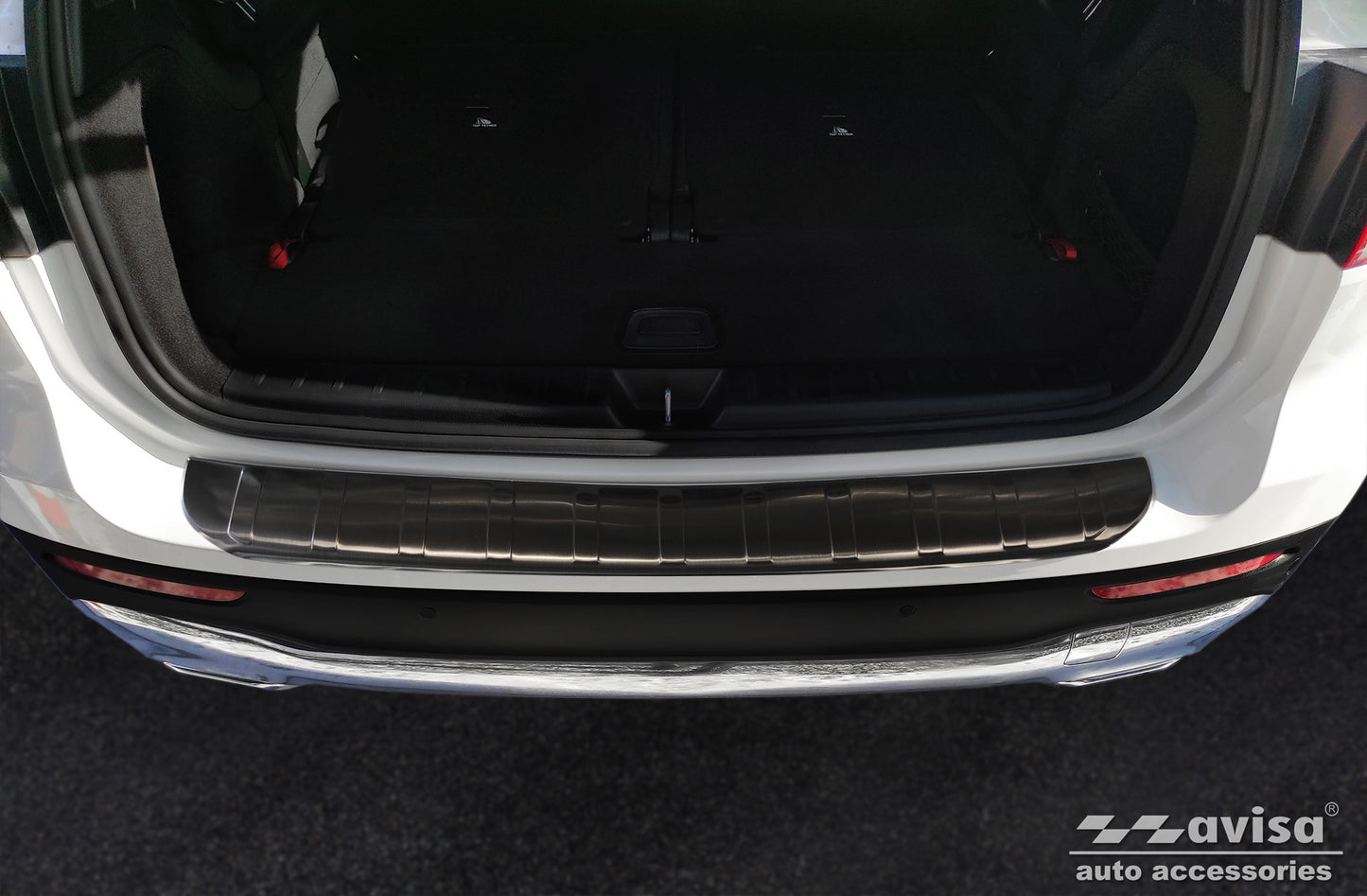 protector de parachoques trasero MERCEDES GLB (X247) crossover negro