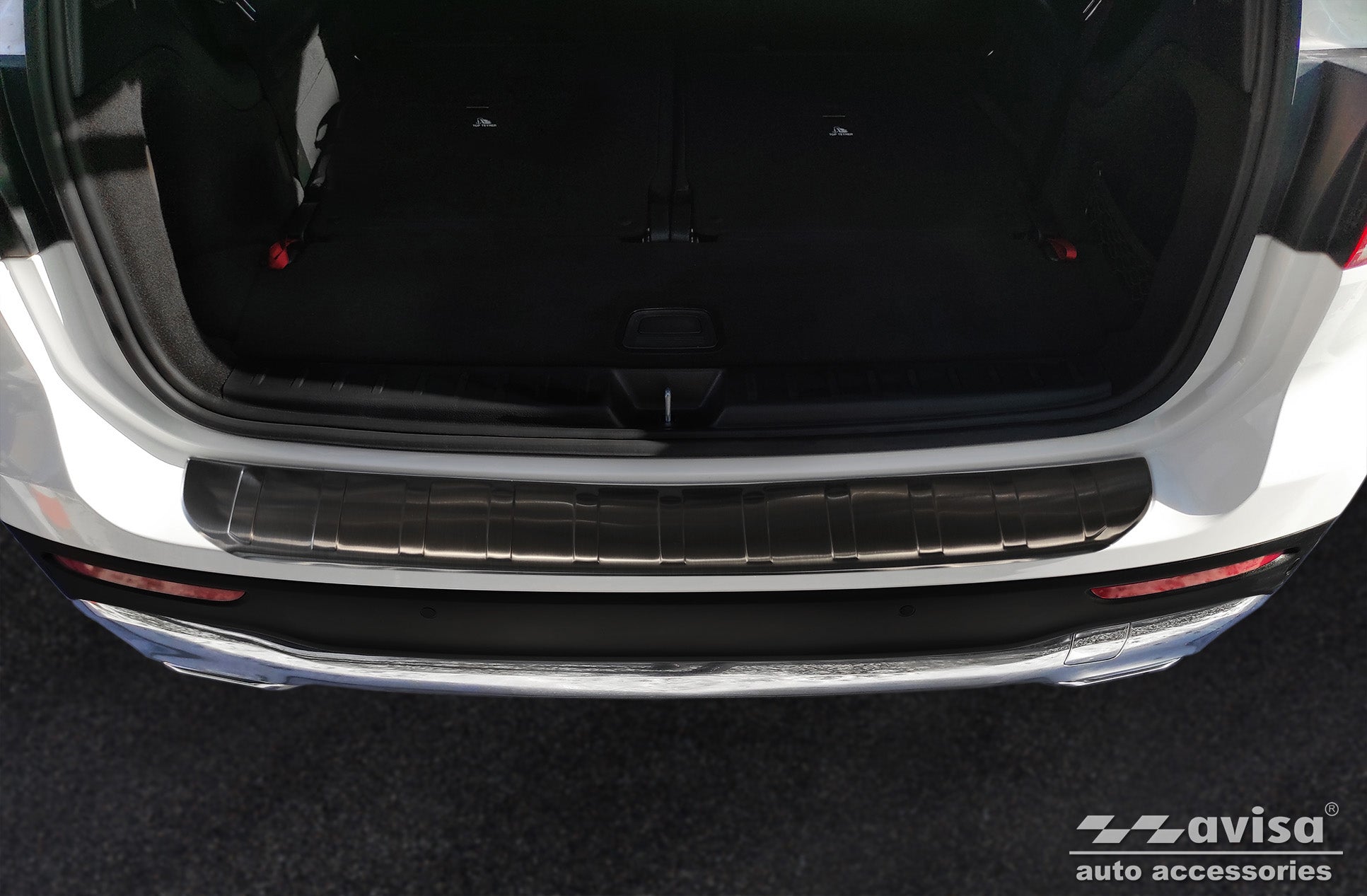 protector de parachoques trasero MERCEDES GLB (X247) crossover negro
