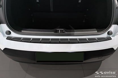 protector de parachoques trasero VOLVO V60 CROSS COUNTRY negro 2018+