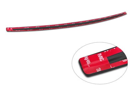 protector de parachoques trasero TOYOTA PRIUS (XW60) negro