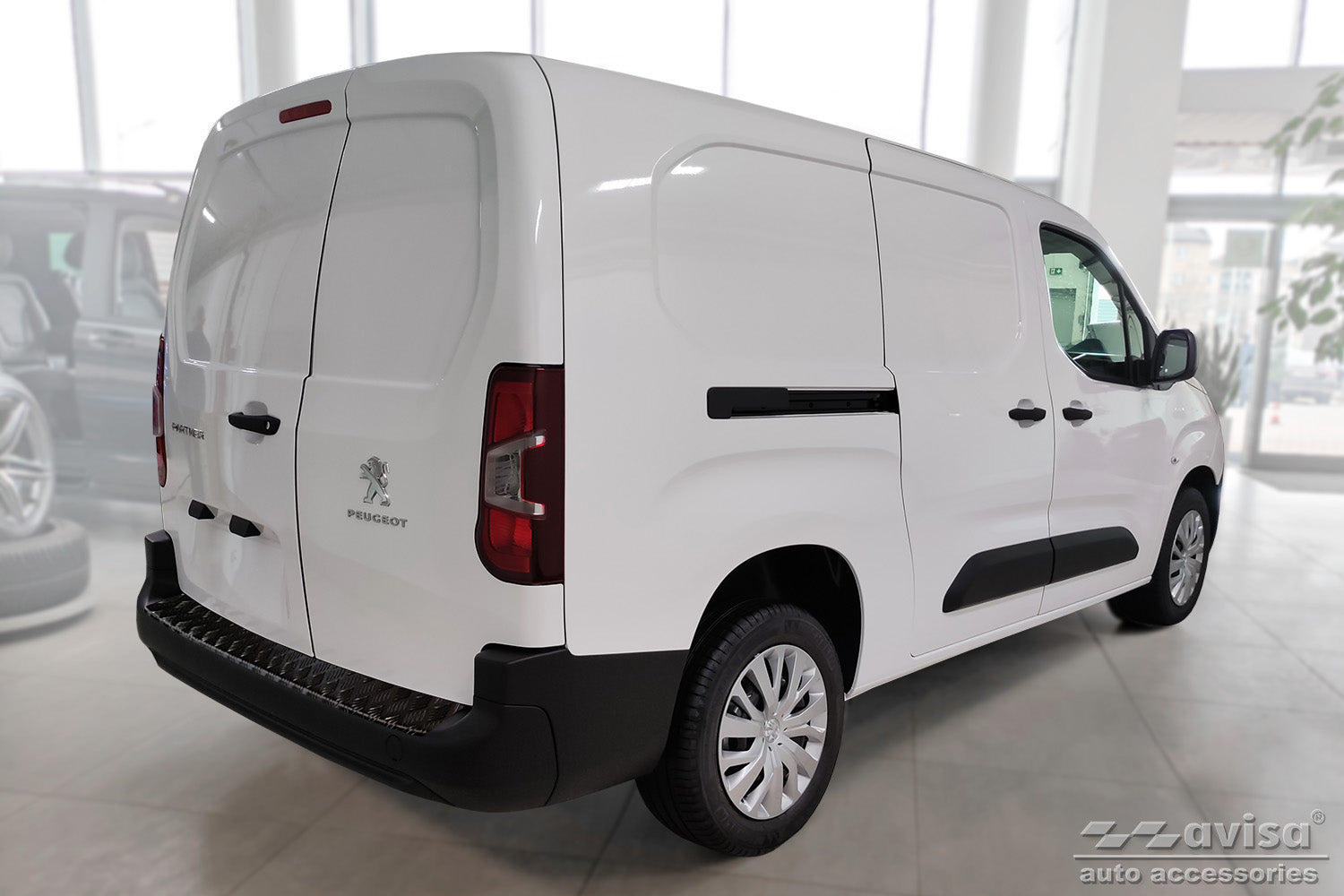 protector de parachoques trasero OPEL COMBO Cargo