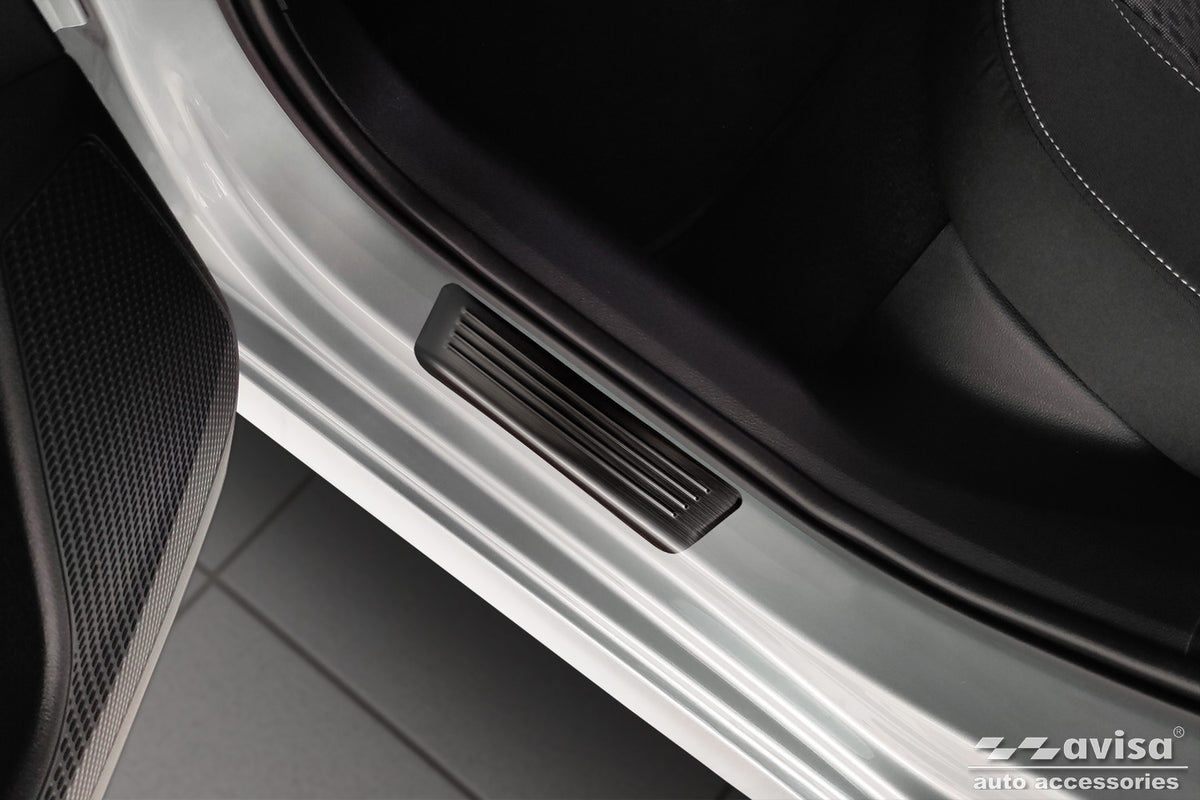Protector umbral de puertas SKODA OCTAVIA combi negro