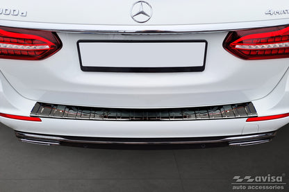 protector de parachoques trasero MERCEDES CLASE E W213 negro espejo