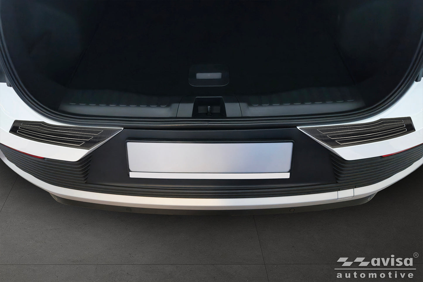 protector de parachoques trasero FORD EXPLORER E negro