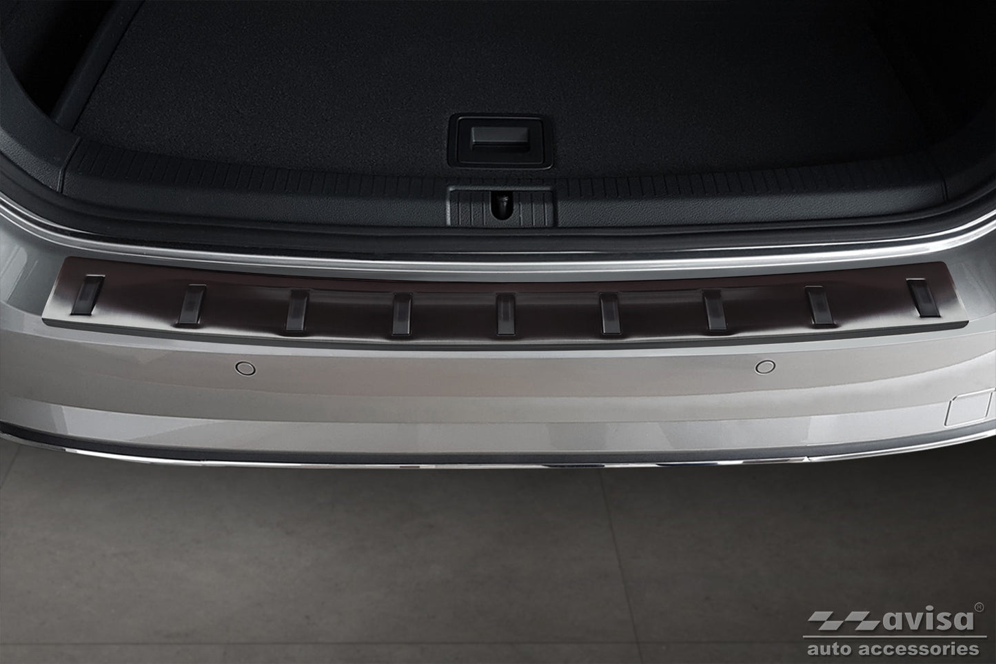 protector de parachoques trasero VW GOLF Variant negro 2020