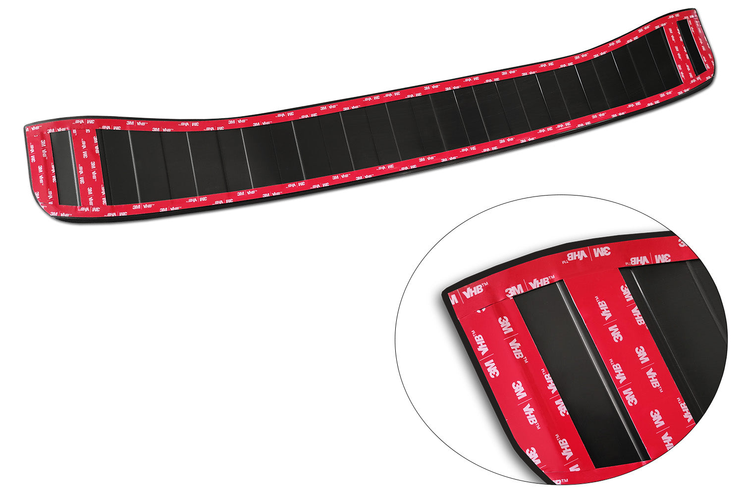 protector de parachoques trasero TOYOTA COROLLA hatchback negro
