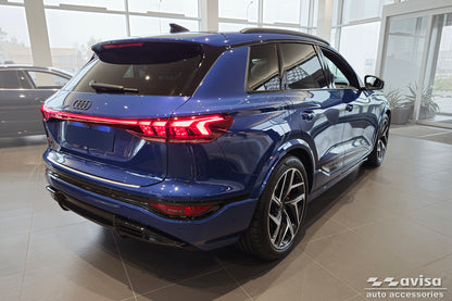protector de parachoques trasero AUDI Q6 e-tron plata / plata espejo