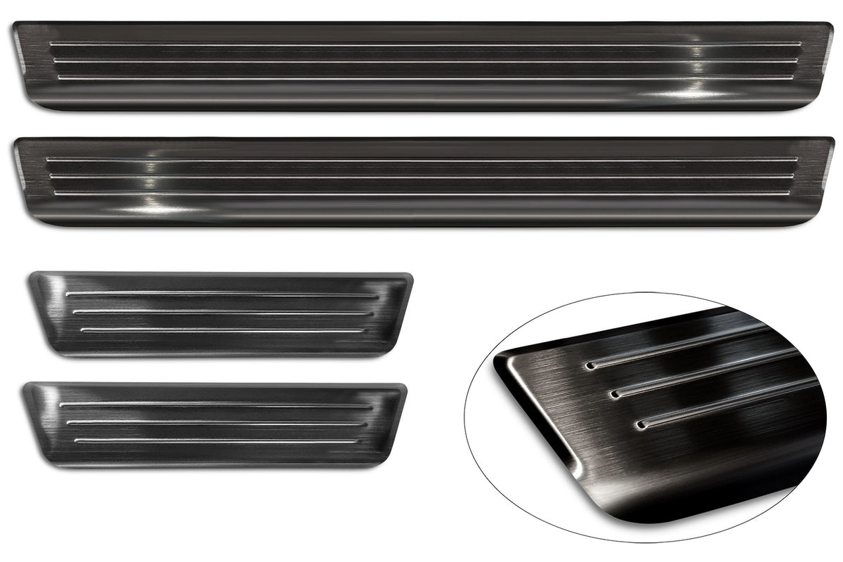 Protector umbral de puertas en relieve VW PASSAT B9 VARIANT negro