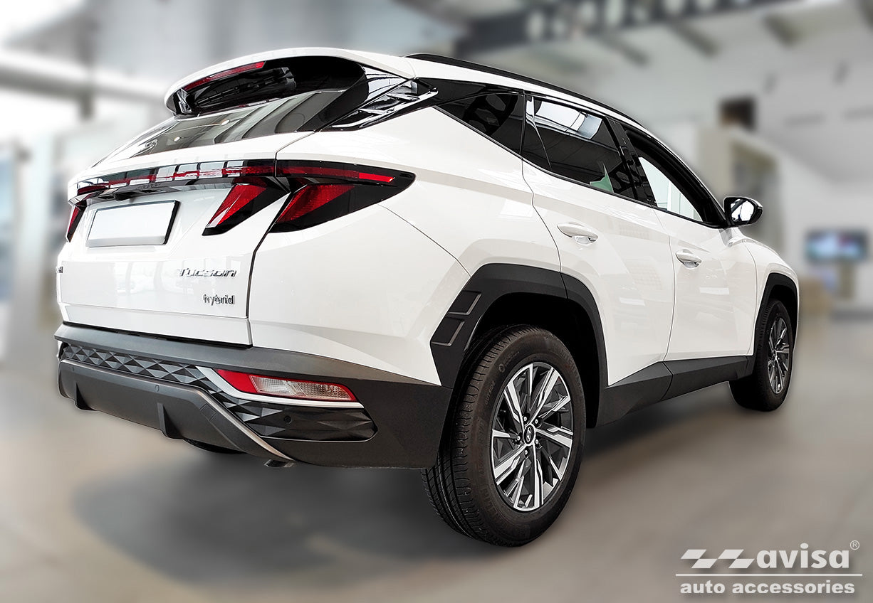 protector de parachoques trasero HYUNDAI TUCSON negro 2024