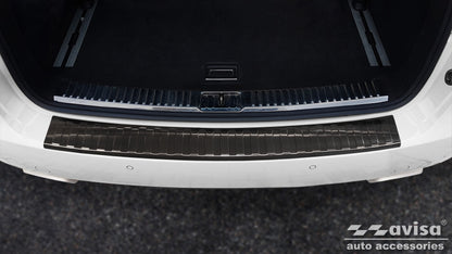 protector de parachoques trasero PORSCHE CAYENNE (92A) negro