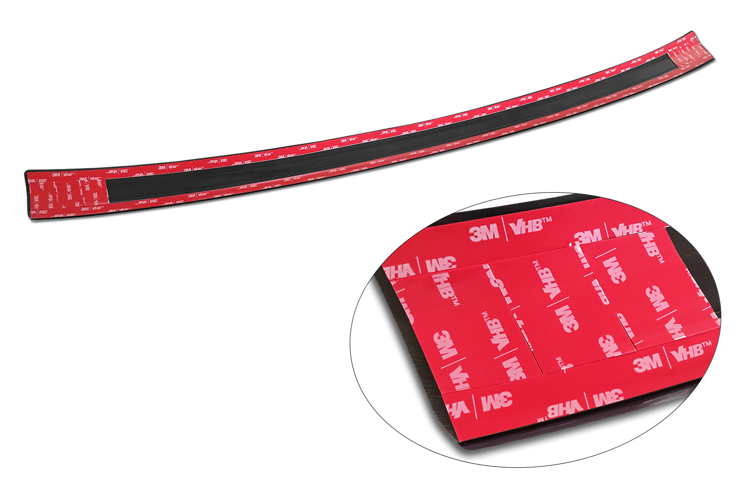 protector de parachoques trasero AUDI Q4 E-TRON negro