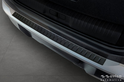 protector de parachoques trasero PEUGEOT 5008 negro mate