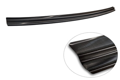protector de parachoques trasero VW TRANSPORTER T6 negro acero