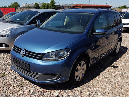 protector de parachoques trasero VW TOURAN negro