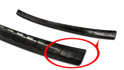 protector de parachoques trasero VW GOLF hatchback negro
