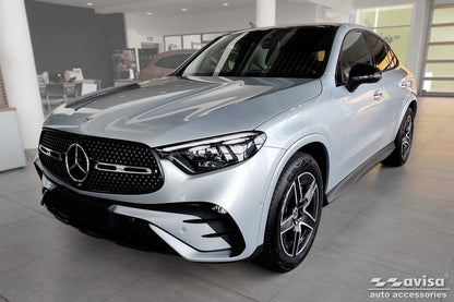 protector de parachoques trasero MERCEDES GLC (C254) plata