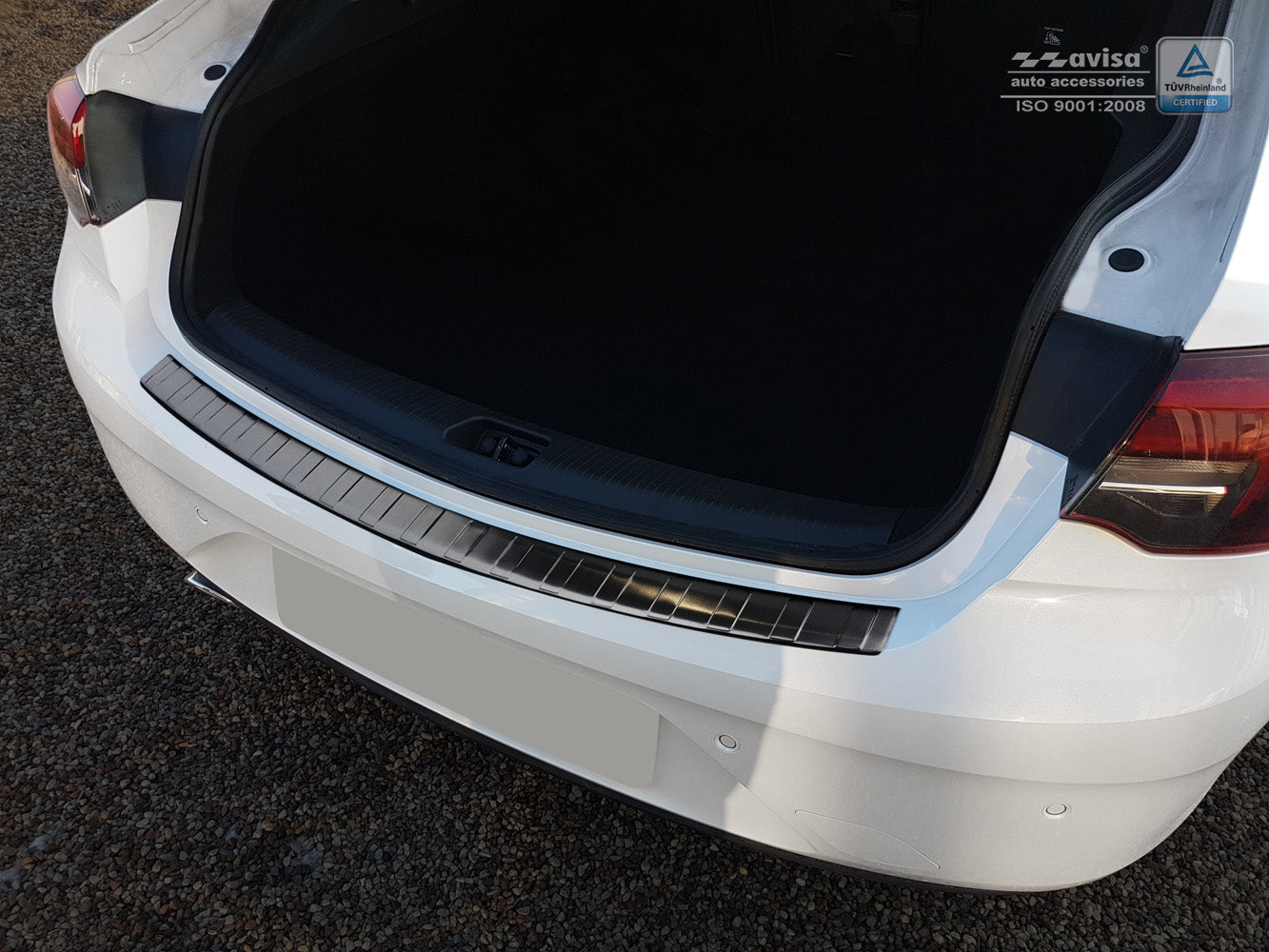 protector de parachoques trasero OPEL INSIGNIA B negro