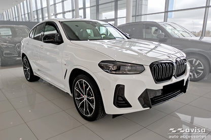 protector de parachoques trasero BMW X4 G02 negro