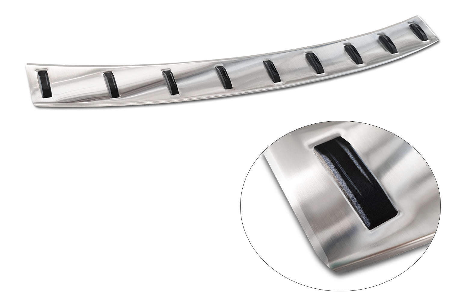 protector de parachoques trasero VW T-Cross plata