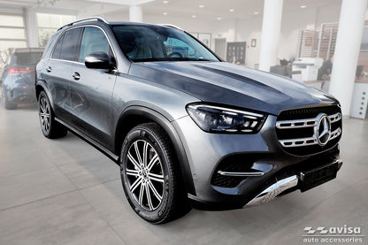 protector de parachoques trasero MERCEDES GLE W167 plata satinado