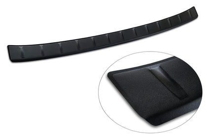 protector de parachoques trasero MG 3 negro mate