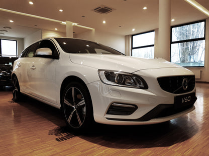 protector de parachoques trasero VOLVO V60 CROSS COUNTRY negro 2015+