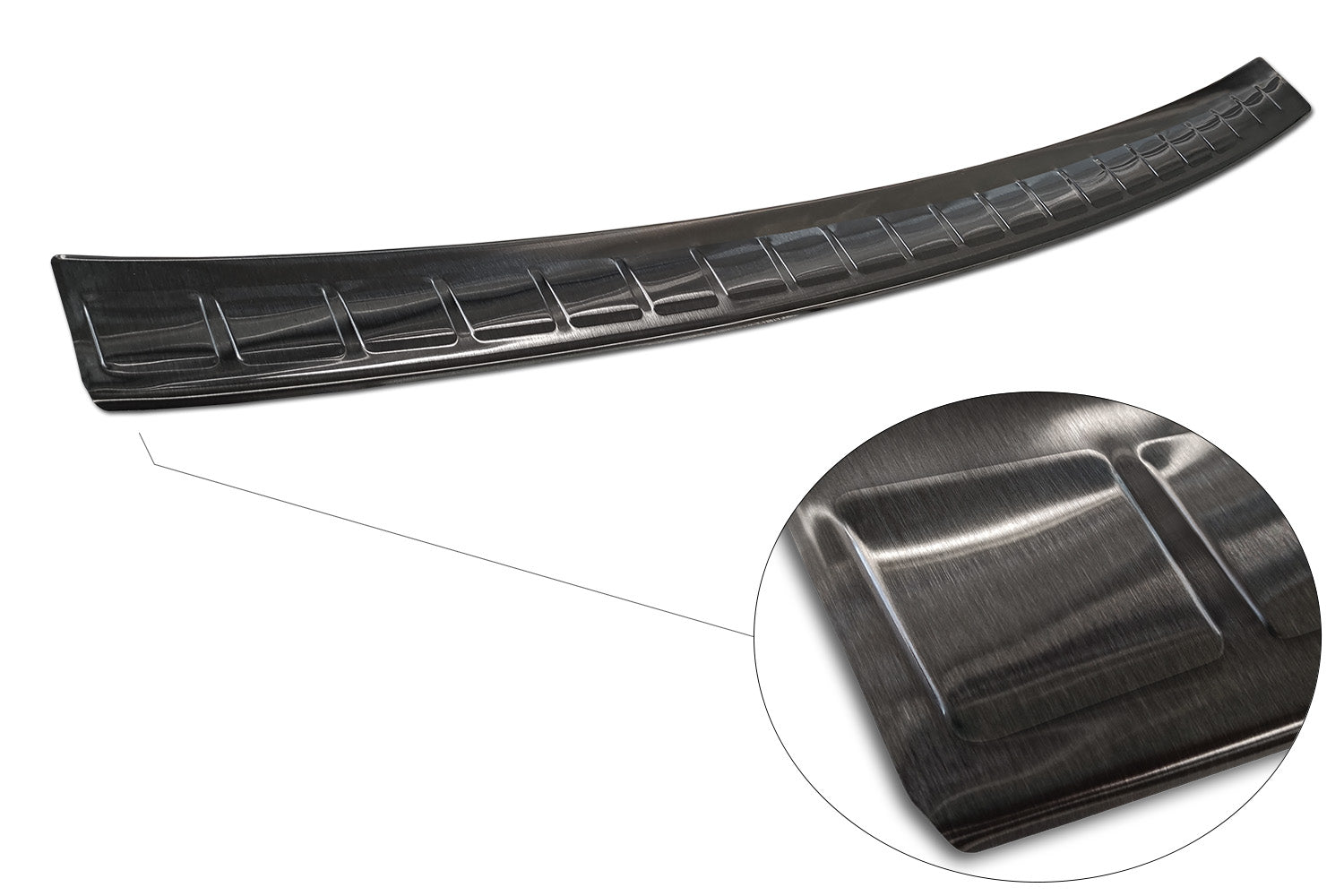 protector de parachoques trasero RENAULT EXPRESS furgon negro