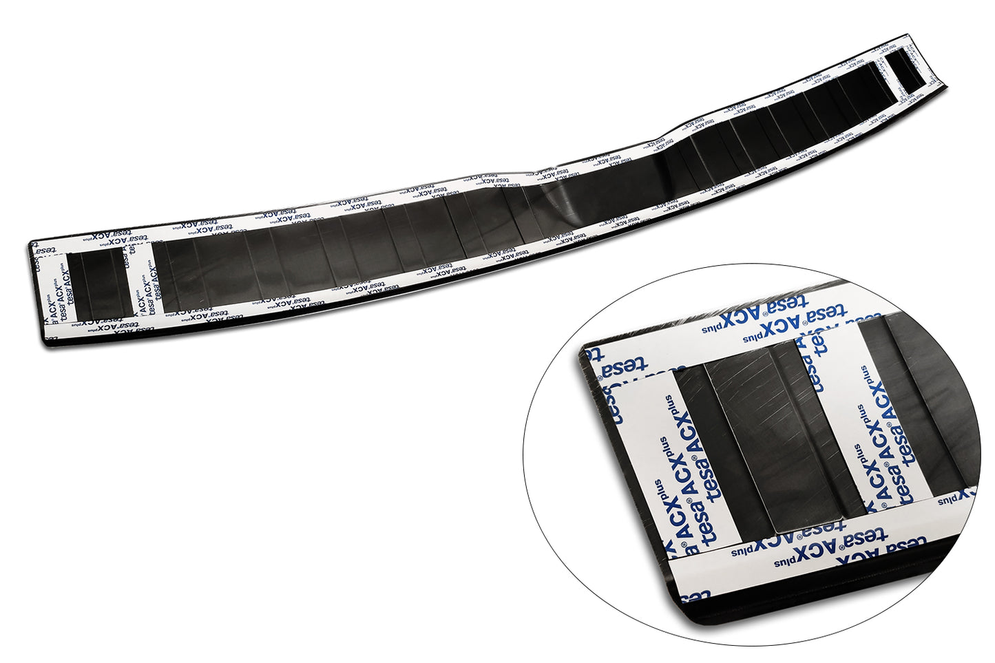 protector de parachoques trasero DACIA SPRING hatchback negro
