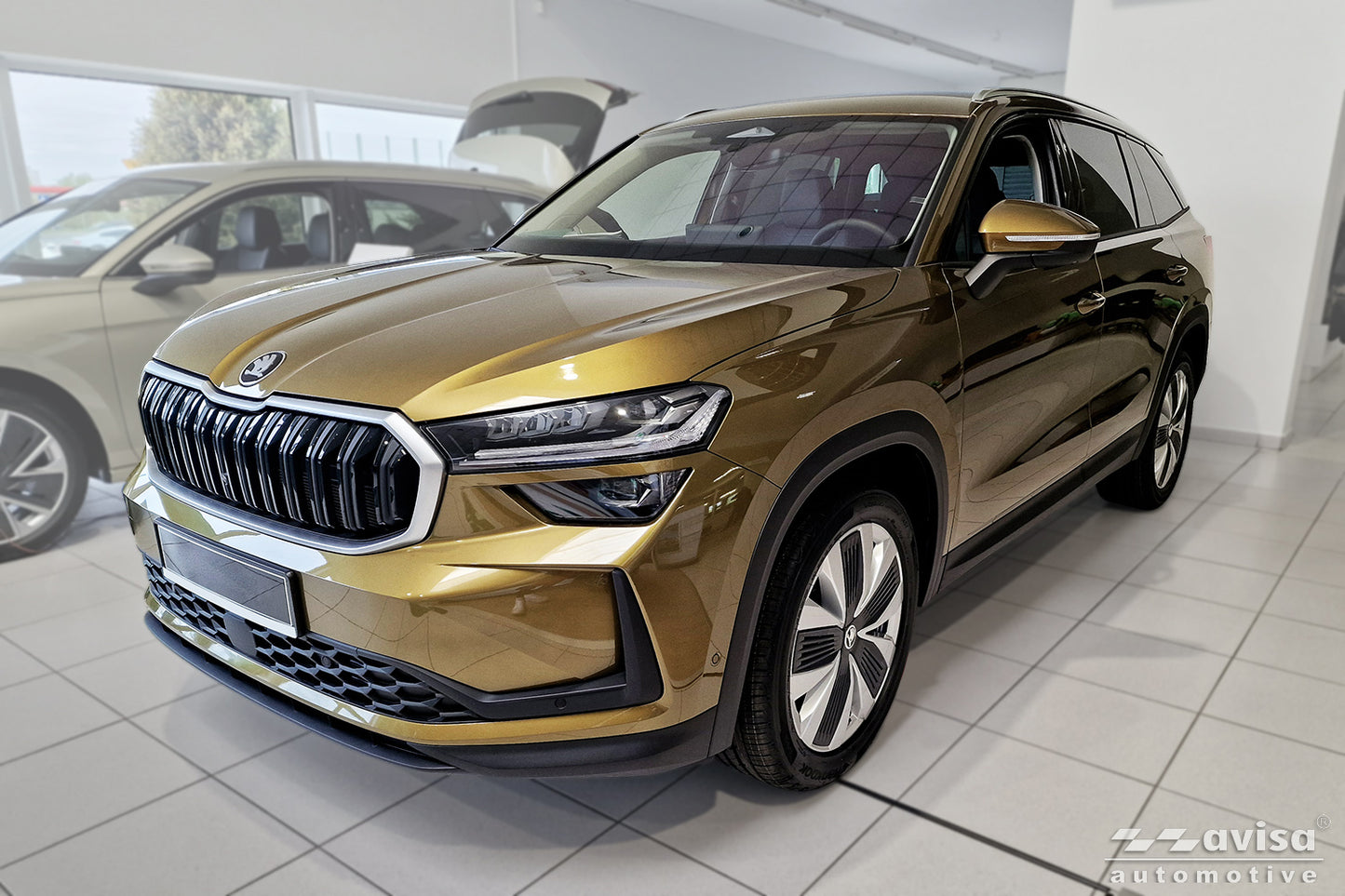 protector de parachoques trasero SKODA KODIAQ
