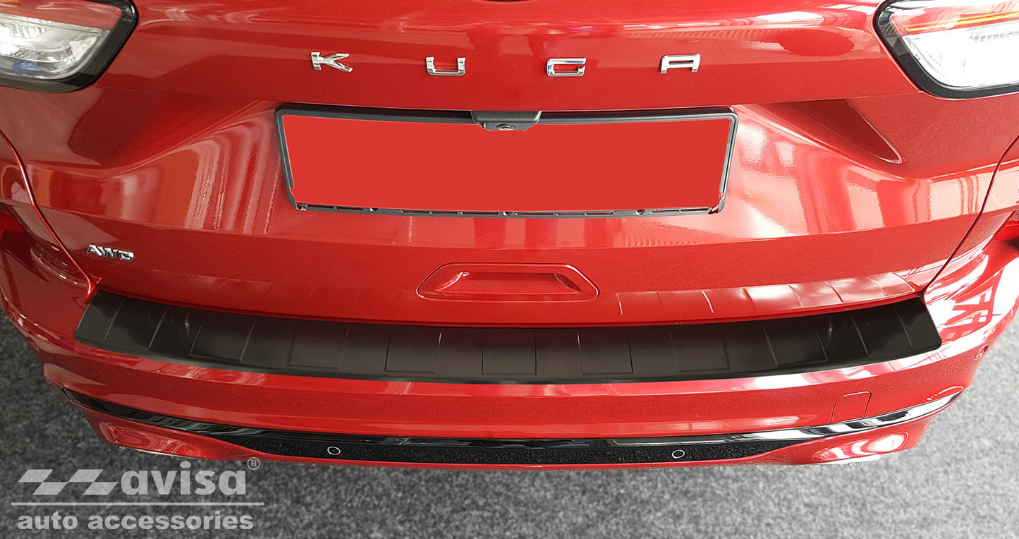 protector de parachoques trasero FORD KUGA ST-Line negro
