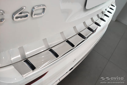 protector de parachoques trasero VOLVO XC60 R-Desgn plata