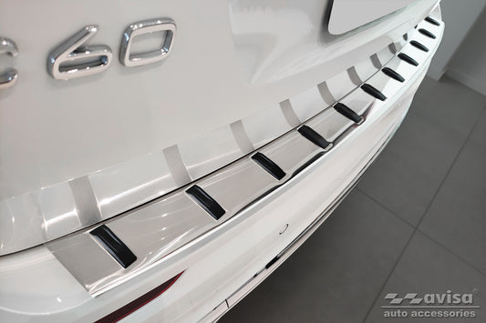 protector de parachoques trasero VOLVO XC60 R-Desgn plata