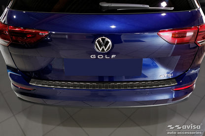 protector de parachoques trasero VW GOLF variant negro