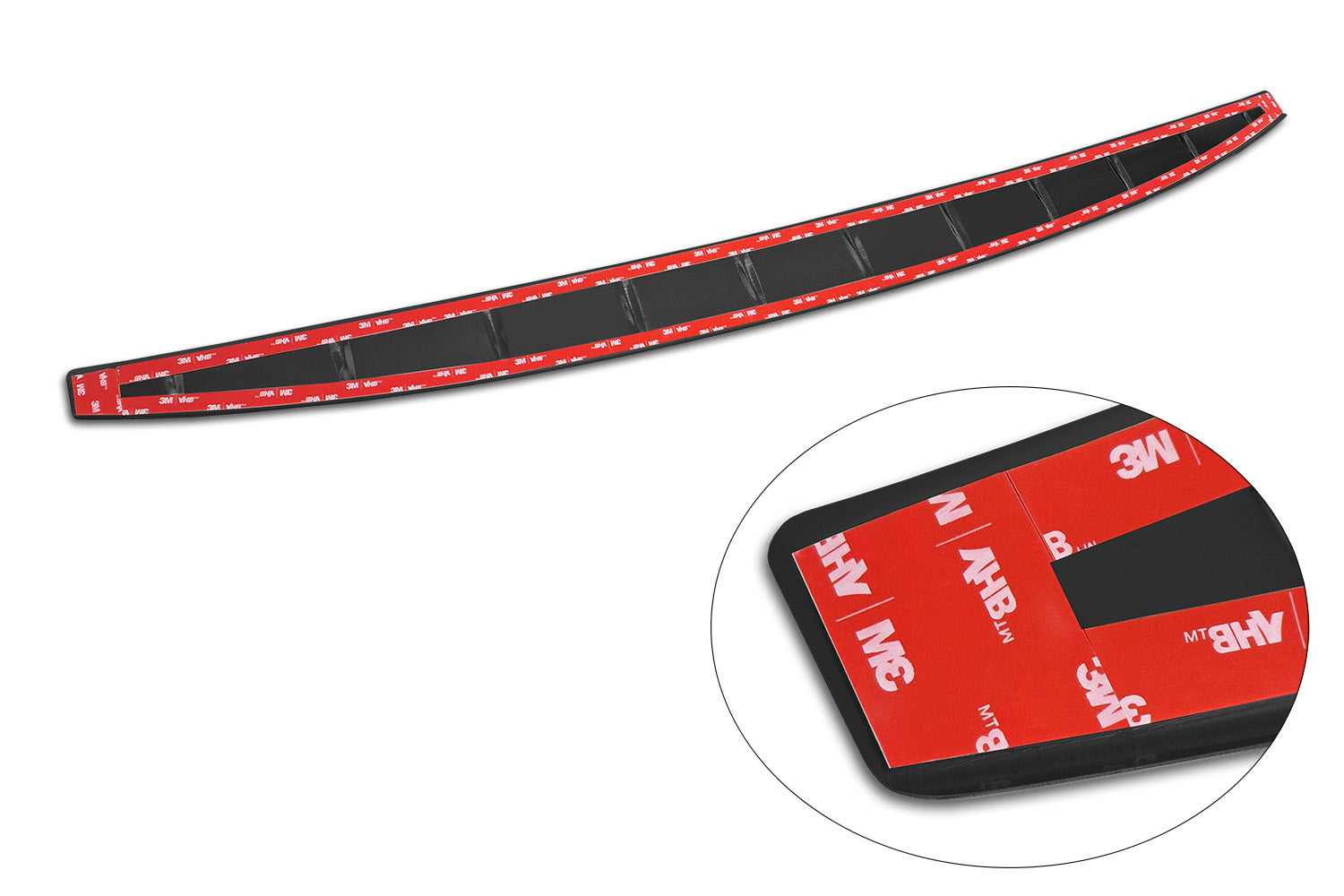 protector de parachoques trasero VOLVO V60 CROSS COUNTRY negro 2018+