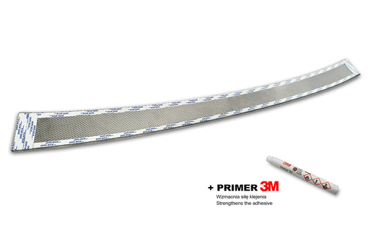 protector de parachoques trasero FORD TOURNEO COURER plata satinado 2023+