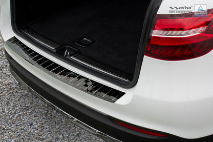 protector de parachoques trasero MERCEDES GLC (X253) negro espejo