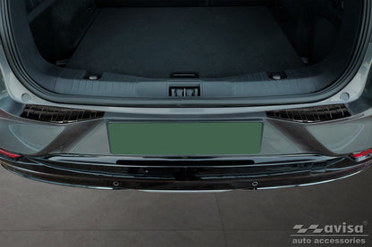 protector de parachoques trasero VW T6 Caravelle negro