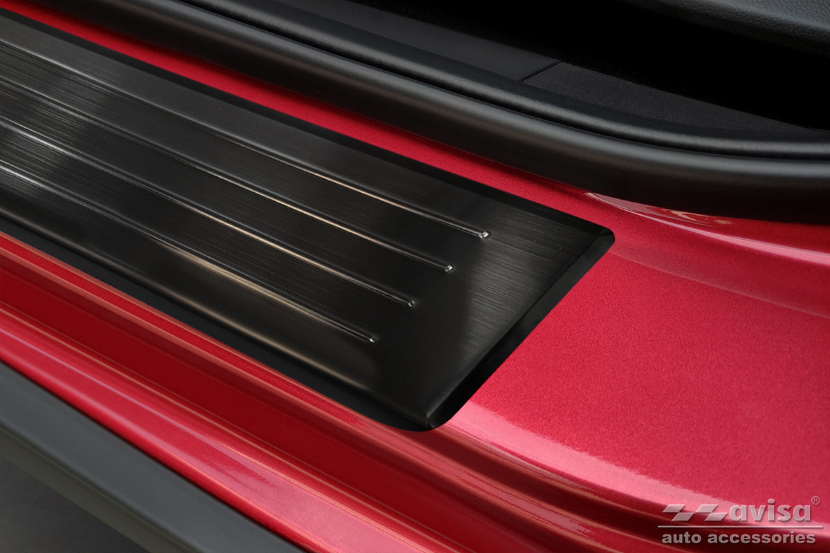 Protector umbral de puertas HONDA JAZZ CROSSTAR negro