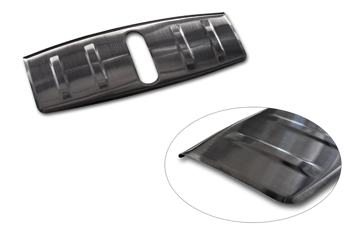 placa protectora del delanteroTESLA MODEL 3 negro