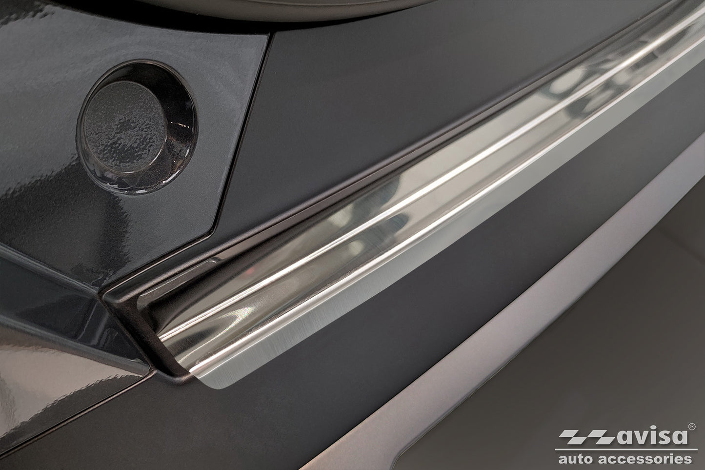 protector de parachoques trasero HYUNDAI KONA plata