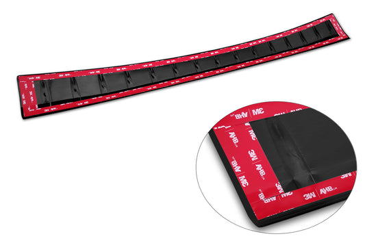 protector de parachoques trasero MAZDA 2 HYBRD (ZV) negro