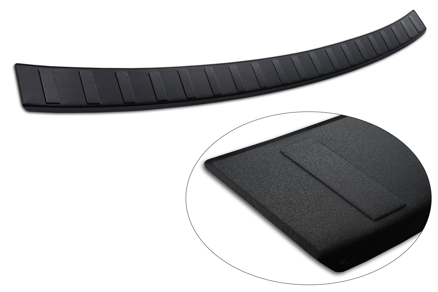 protector de parachoques trasero RENAULT RAFALE negro mate