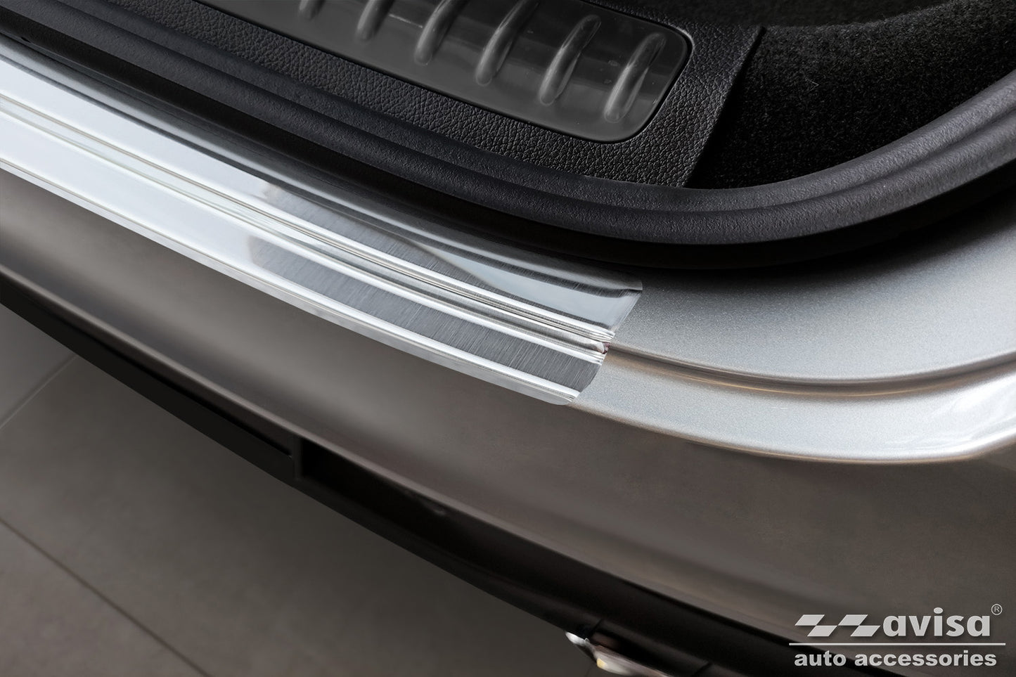 protector de parachoques trasero MERCEDES GLC (C254) plata