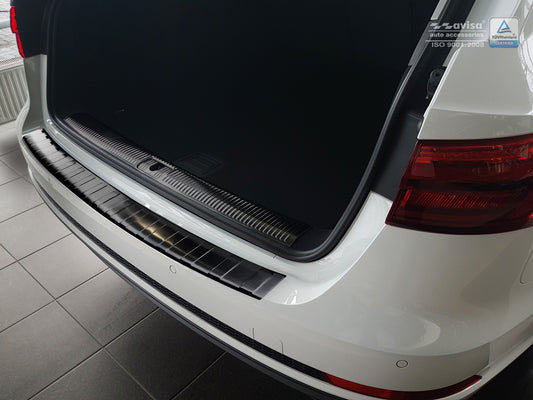 protector de parachoques trasero AUDI S4 Aant negro