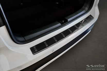 protector de parachoques trasero VW T-Cross negro 2024+