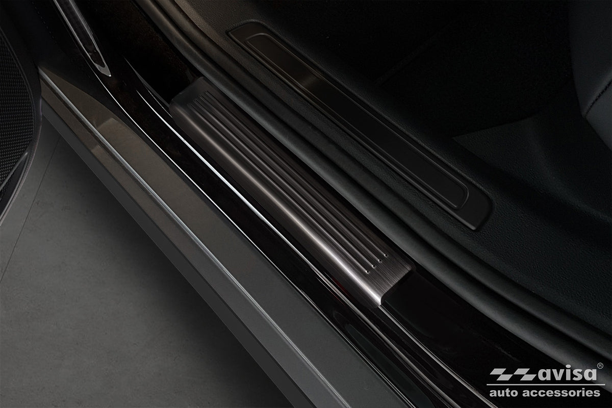 Protector umbral de puertas VW PASSAT B8 negro