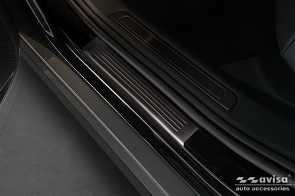 Protector umbral de puertas VW PASSAT B8 negro