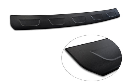 protector de parachoques trasero PEUGEOT 408 fastback negro mate
